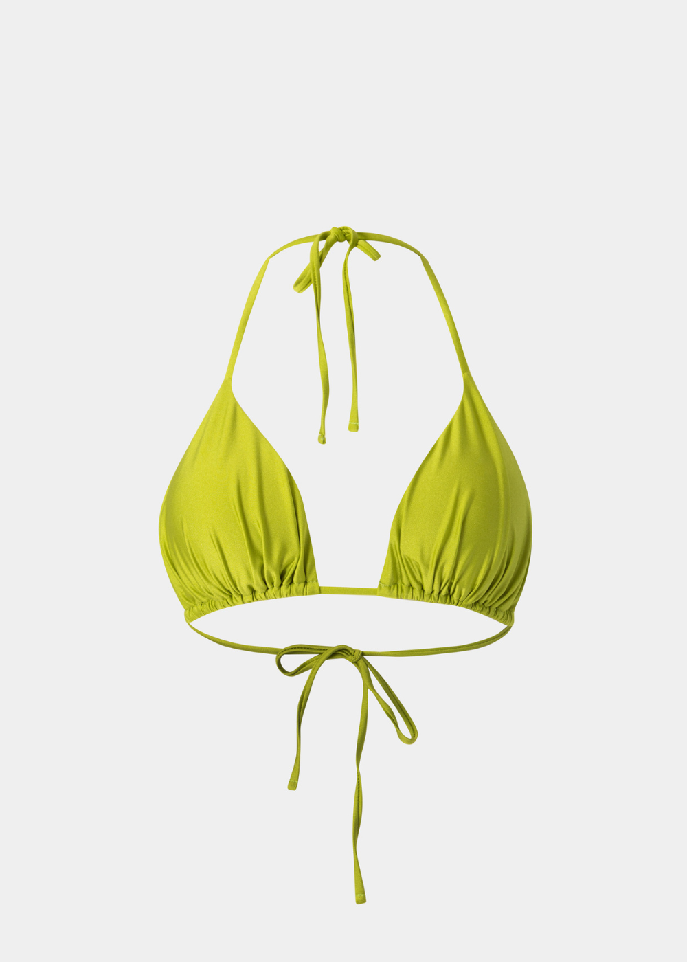 1 Barbados Bikini Top - Lime Dacron - Image 1
