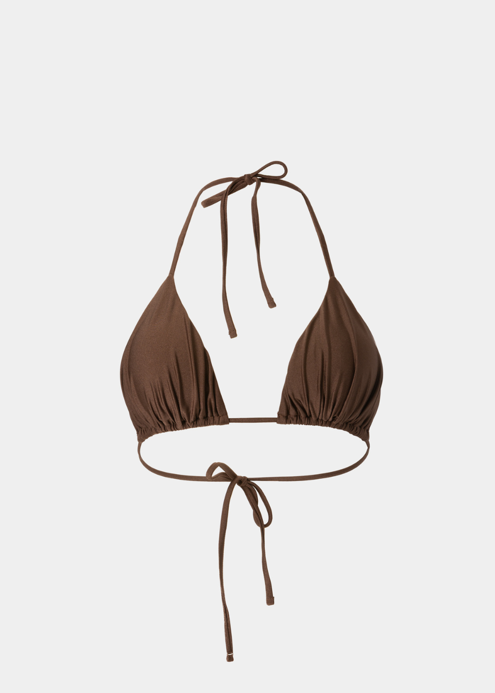 1 Barbados Bikini Top - Dark Chocolate Dacron - Image 1