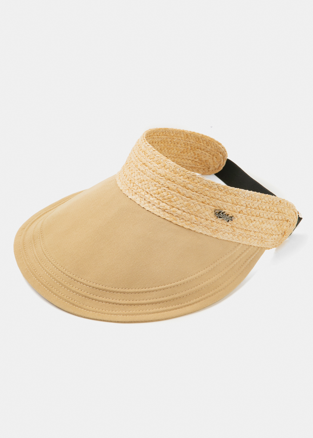 _17A2607 Brown Raffia Headband - Image 1