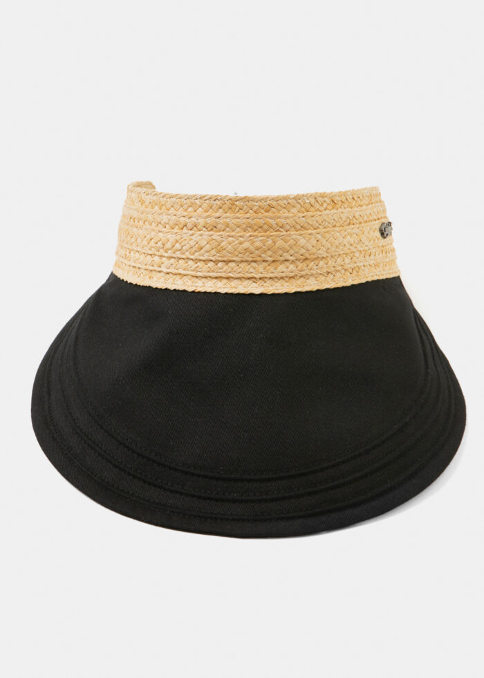 Black Raffia Headband - Image 3