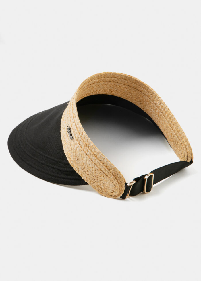 Black Raffia Headband - Image 4