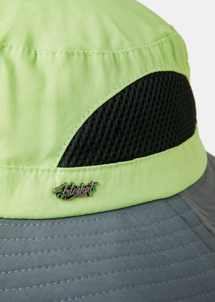 Green & Grey Active Bucket Hat - Image 3