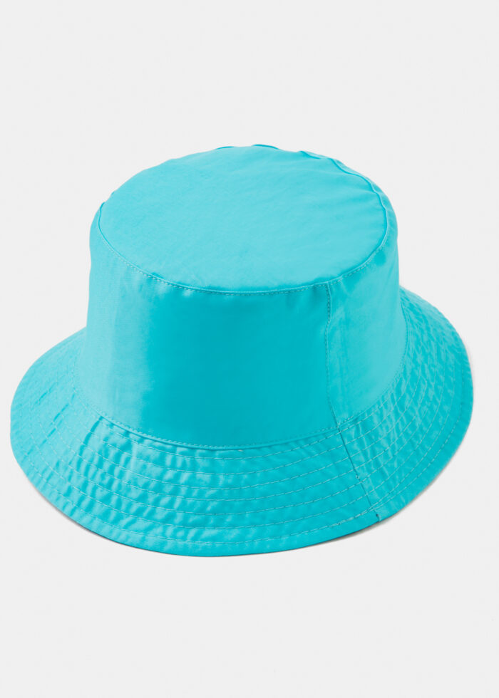 Double-Faced Bucket Hat Moroccan Pattern & Turquoise - Image 3