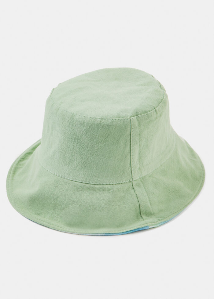 Double-Faced Bucket Hat Tie Dye & Sage Green - Image 2