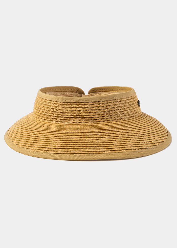 Wide-Brimmed Beige Headband - Image 2