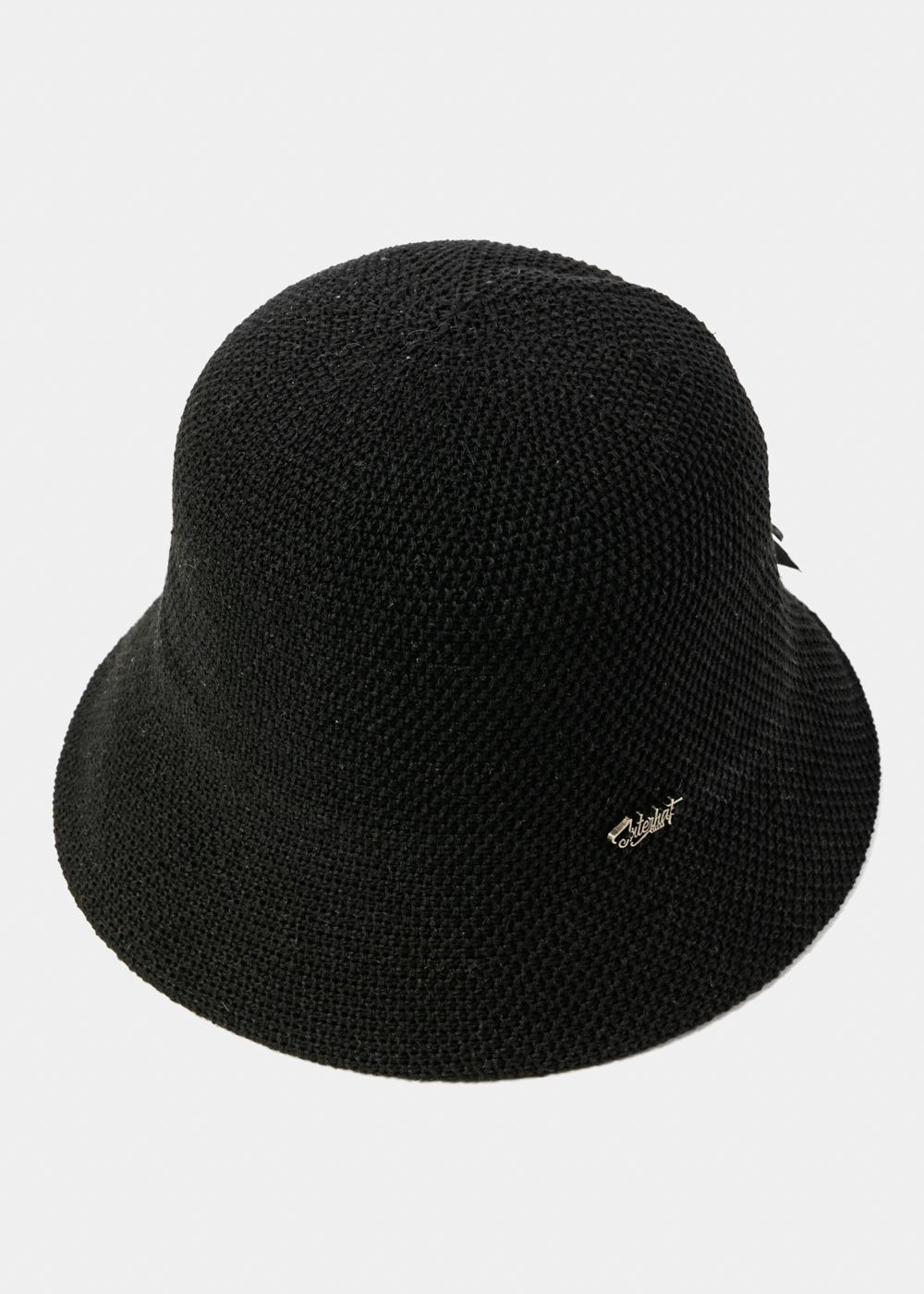 Black Knitted Bucket Style Hat Black Knitted Bucket Style Hat - Image 1
