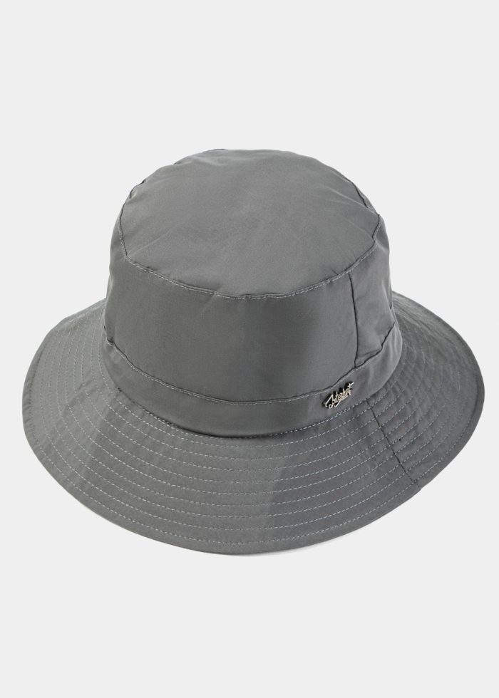 Grey Waterproof & Packable Bucket Hat - Image 3