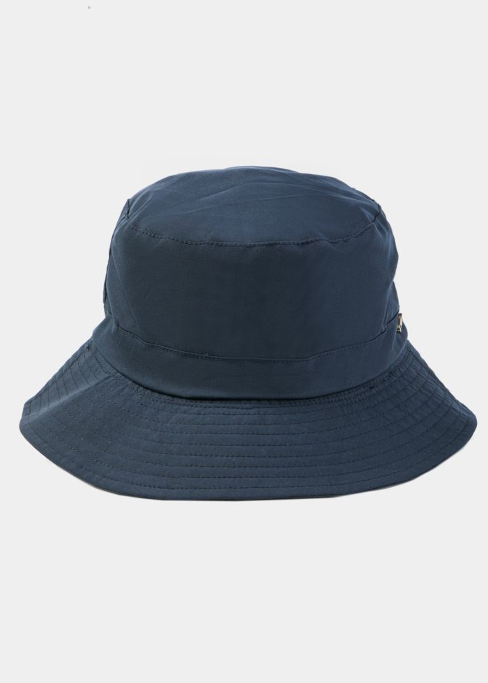 Navy Blue Waterproof & Packable Bucket Hat - Image 2