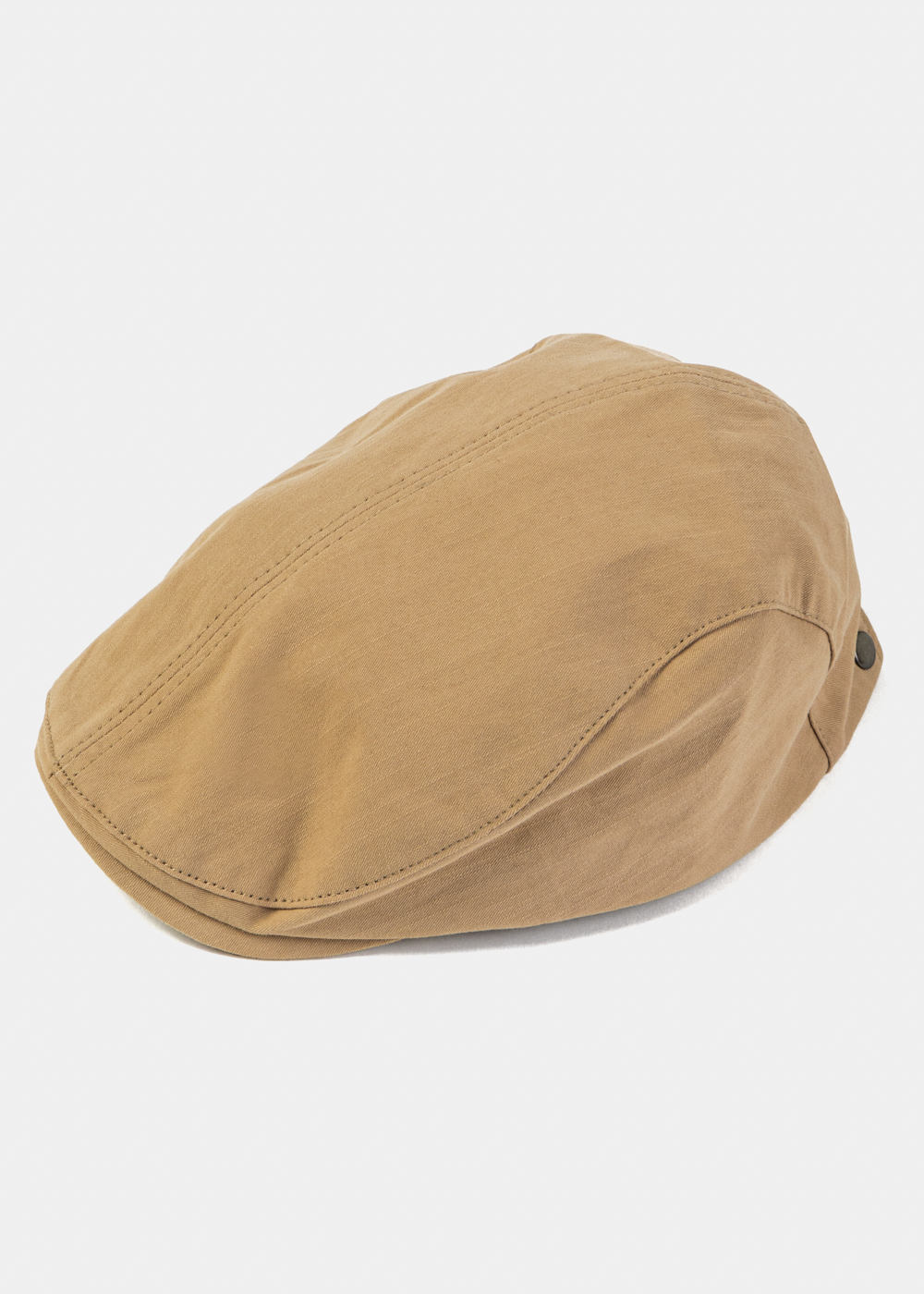 Beige Cotton Men's Cap Beige Cotton Men's Cap - Image 1