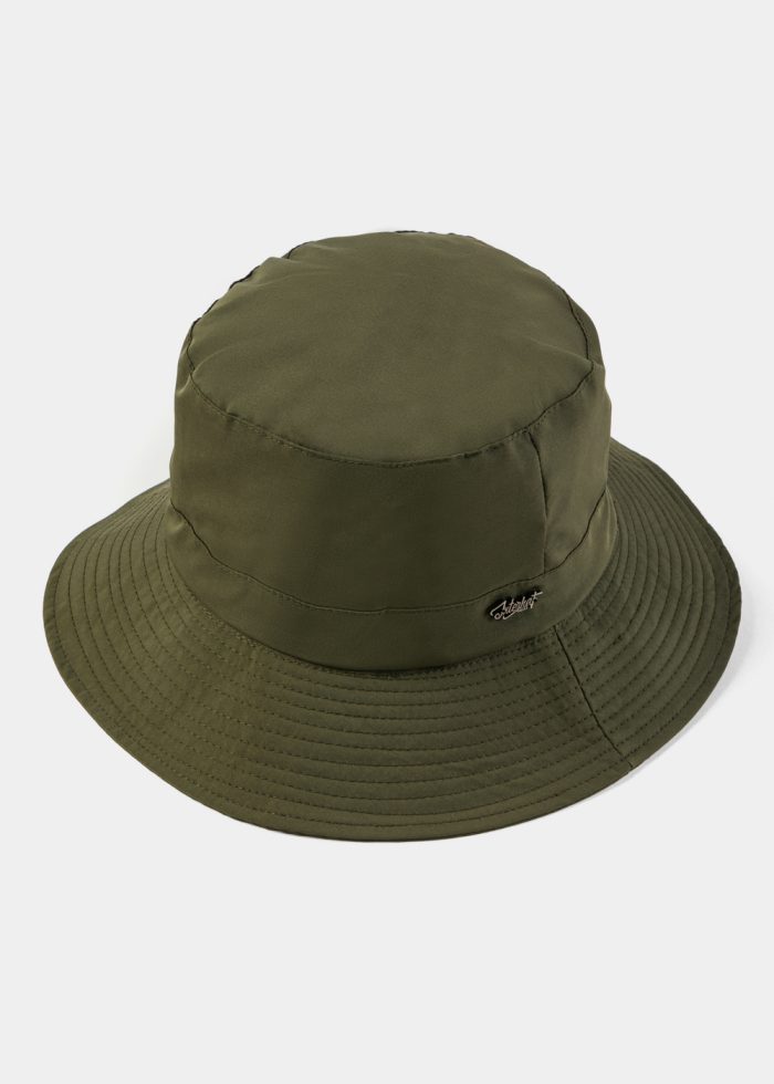 Khaki Waterproof & Packable Bucket Hat - Image 3