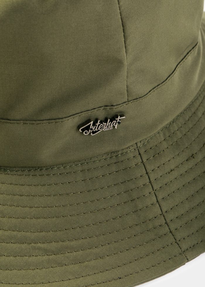 Khaki Waterproof & Packable Bucket Hat - Image 4