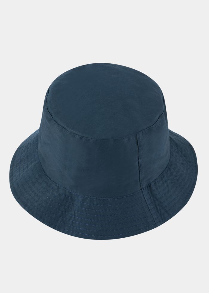 Double-Faced Bucket Hat Squares Pattern & Royal blue - Image 2