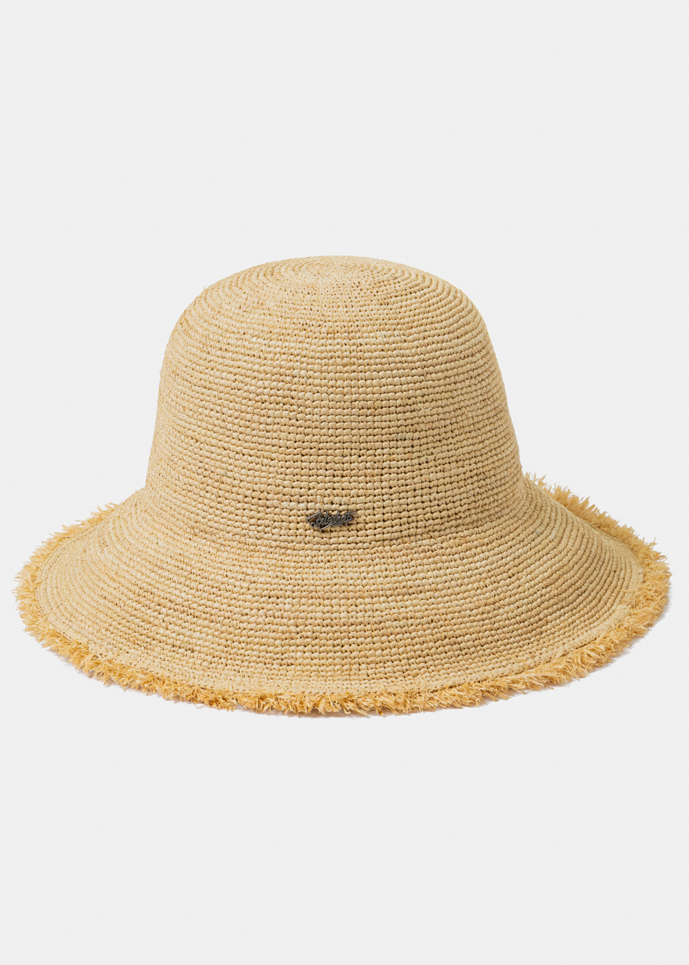 Natural Raffia Bucket Style Hat Natural Raffia Bucket Style Hat - Image 1