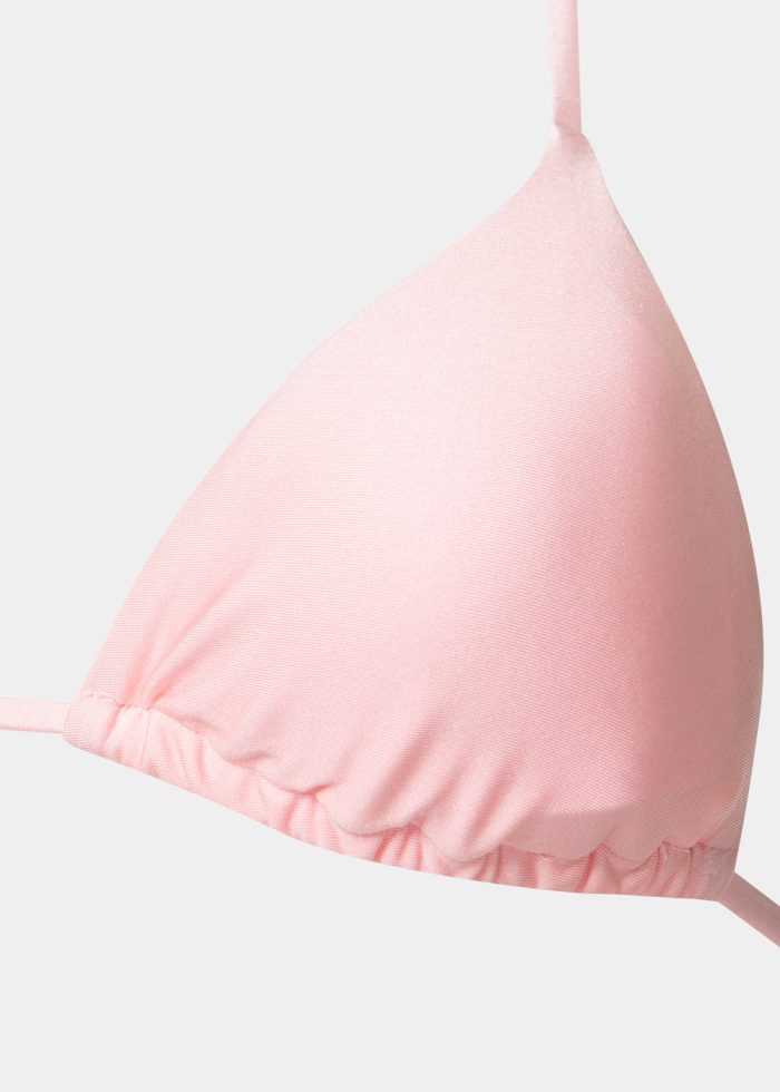 Cuba Bikini Top - Baby Pink Dacron - Image 2