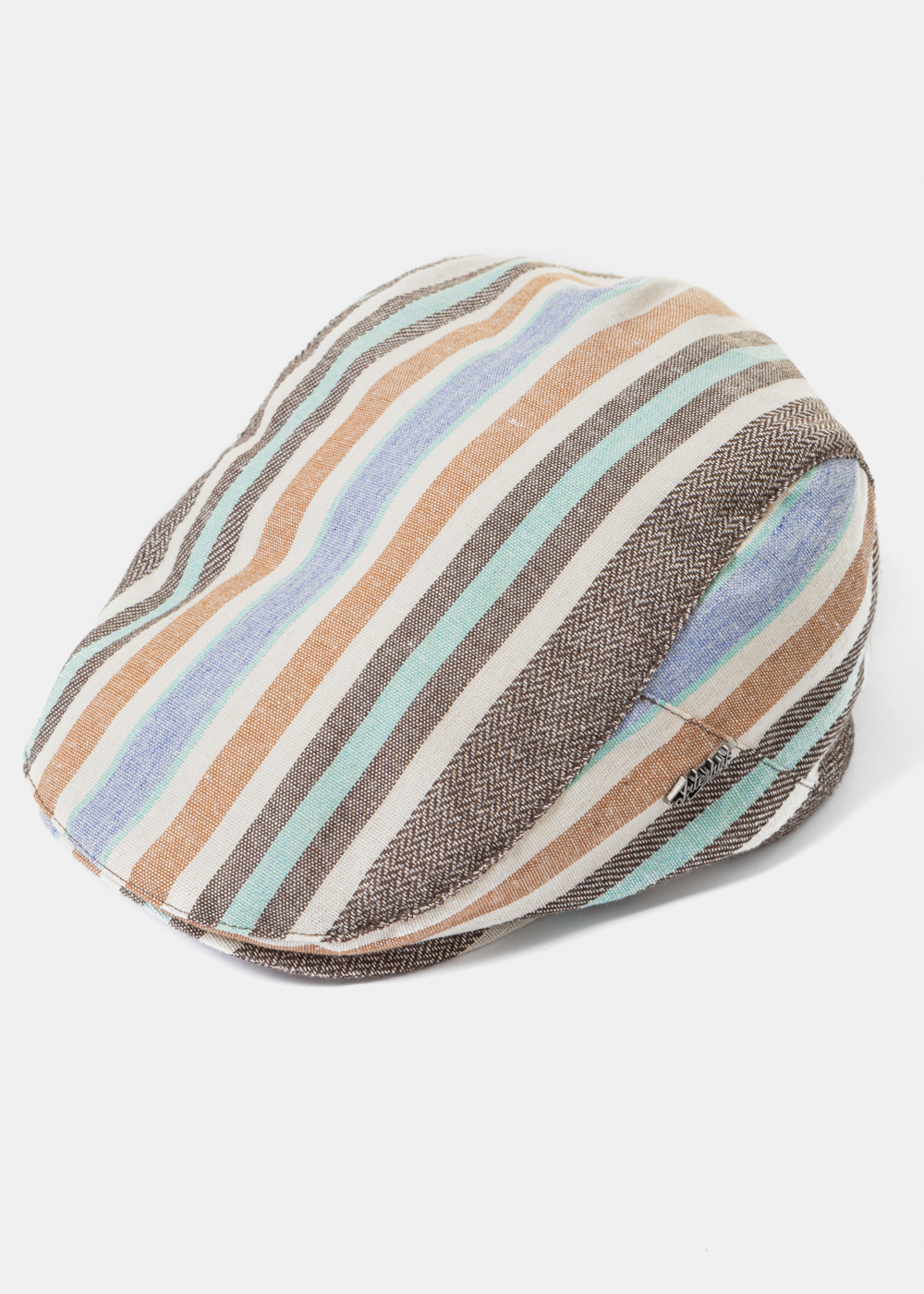 Multicolor Men's Cap - Brown Multicolor Men's Cap - Brown - Image 1