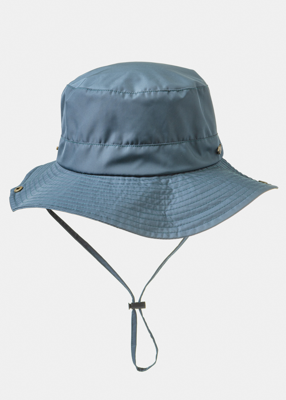 Blue Active Bucket Hat w/ Side Buttons Blue Active Bucket Hat w/ Side Buttons - Image 1