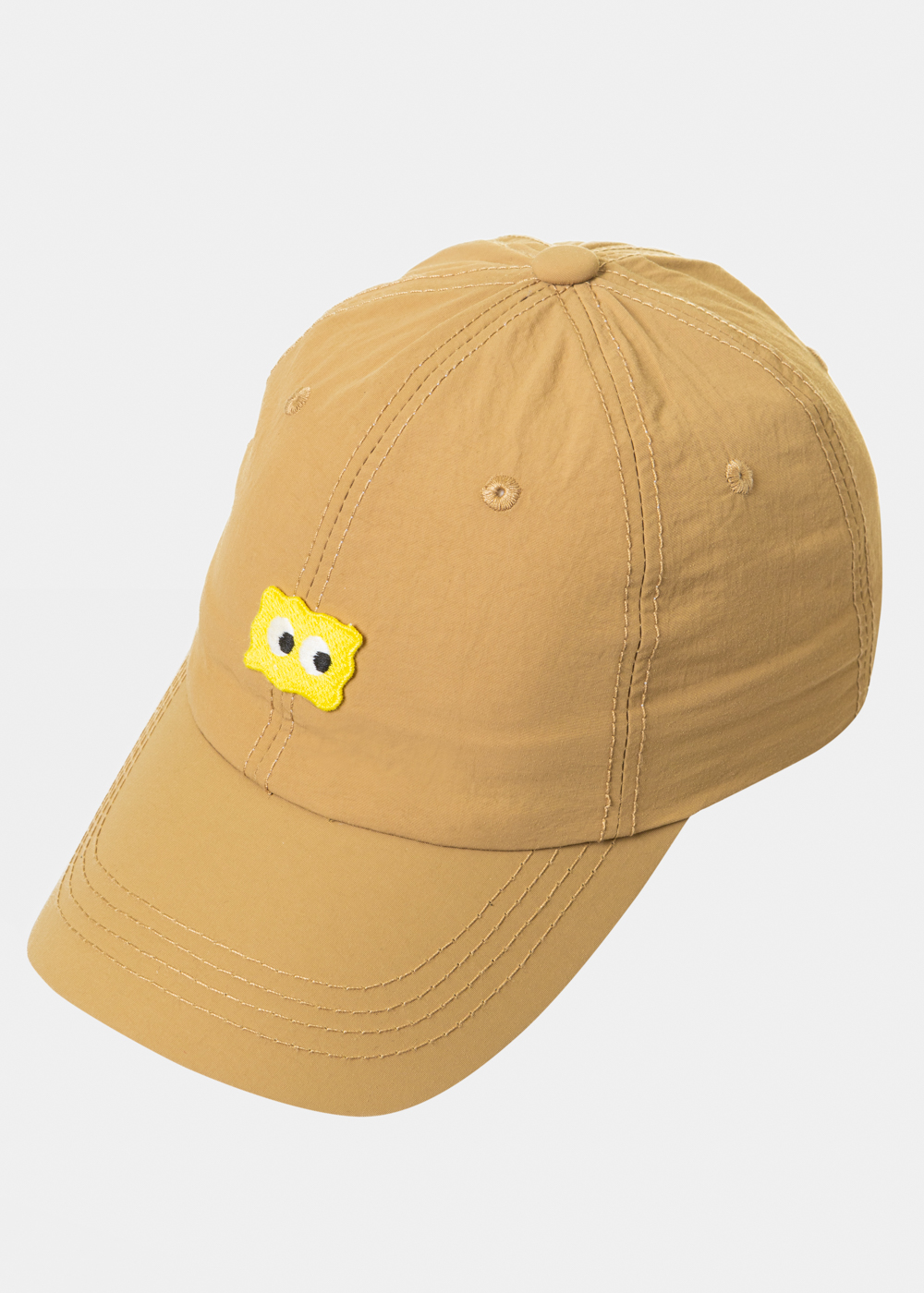 Kids Beige Jockey w/ Yellow Design Kids Beige Jockey w/ Yellow Design - Image 1