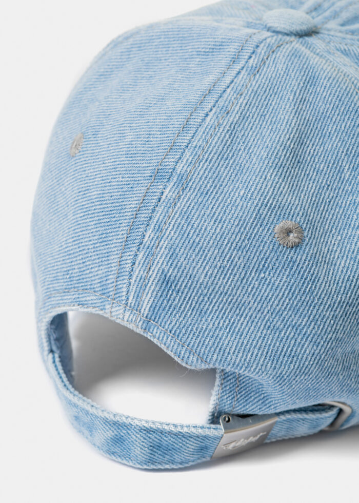 Ripped Jean Cap - Light Blue - Image 3