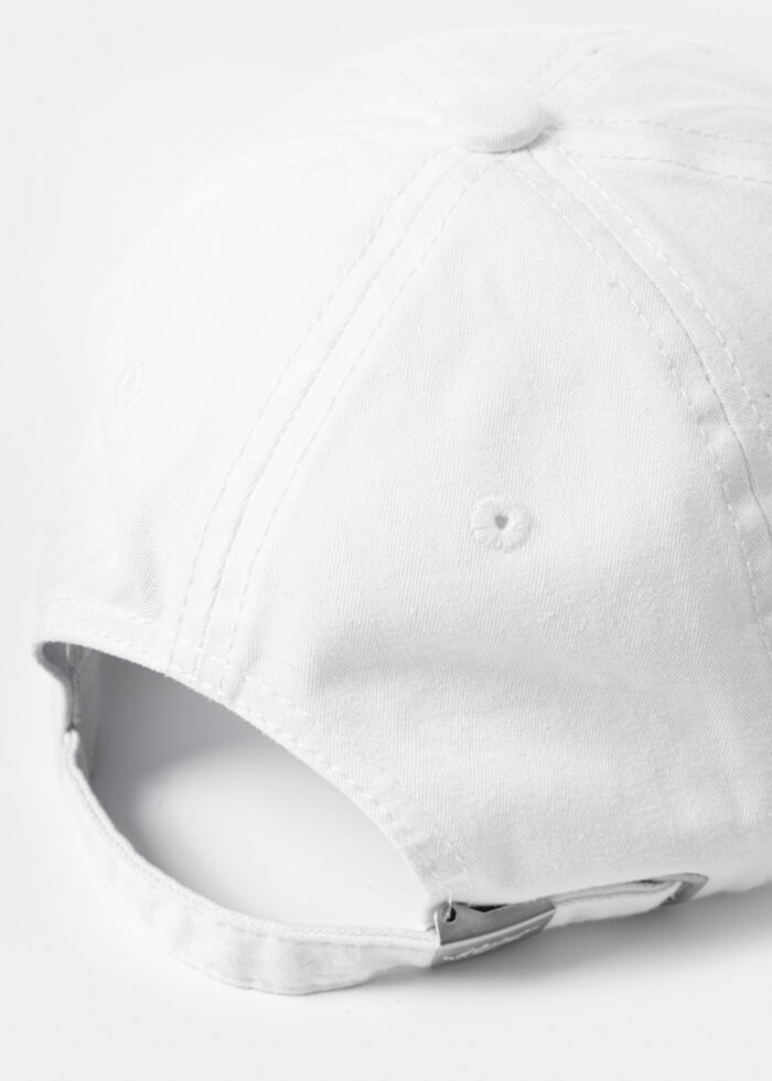 Cotton Cap - White - Image 3
