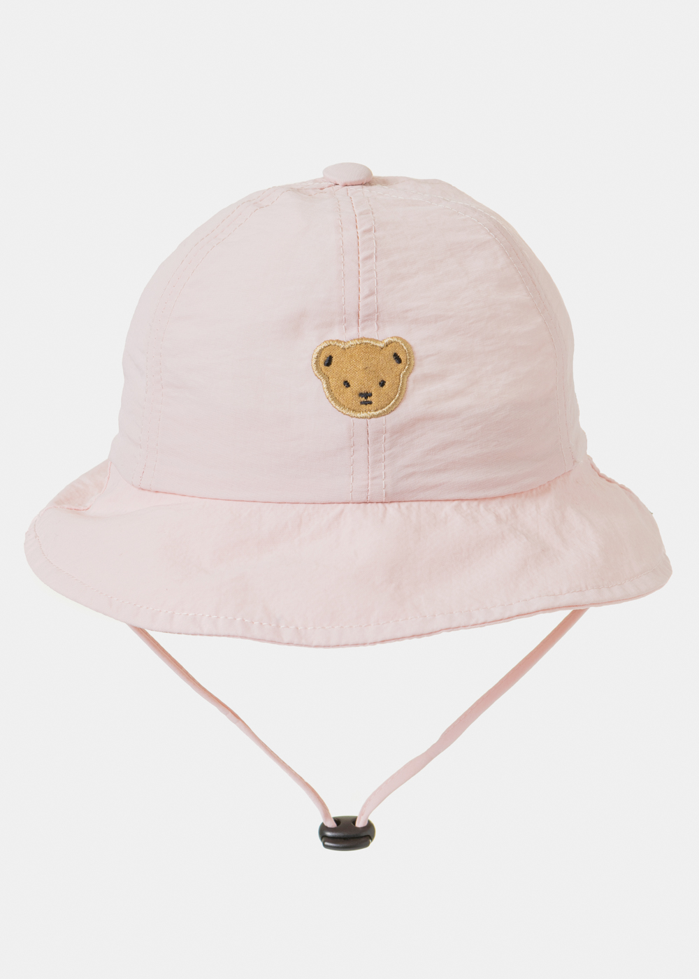 Pink Kids Bucket Hat w/ Teddy Bear Pink Kids Bucket Hat w/ Teddy Bear - Image 1