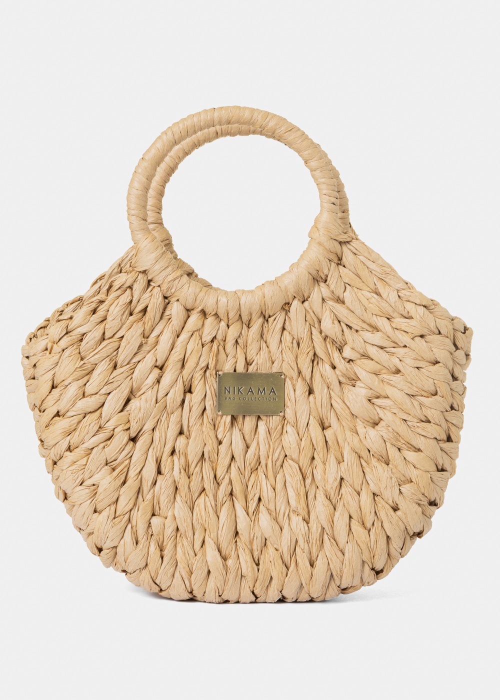 Brown Mini Knitted Bag Brown Mini Knitted Bag - Image 1