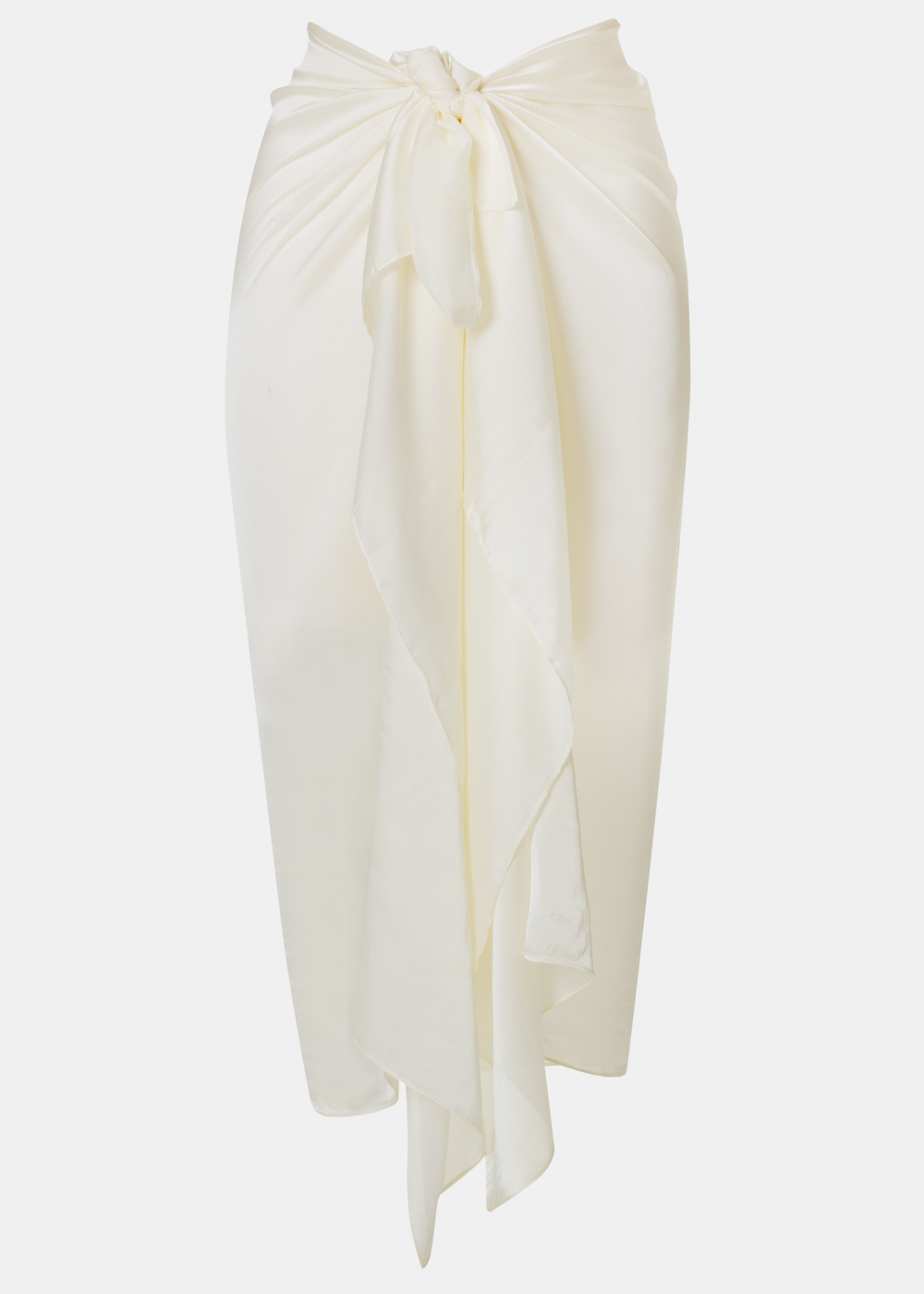 Ecru See - Through Pareo Ecru See - Through Pareo - Image 1