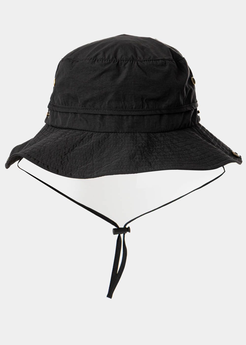 G28A5998 copy Black Active Packable Bucket Hat - Image 1