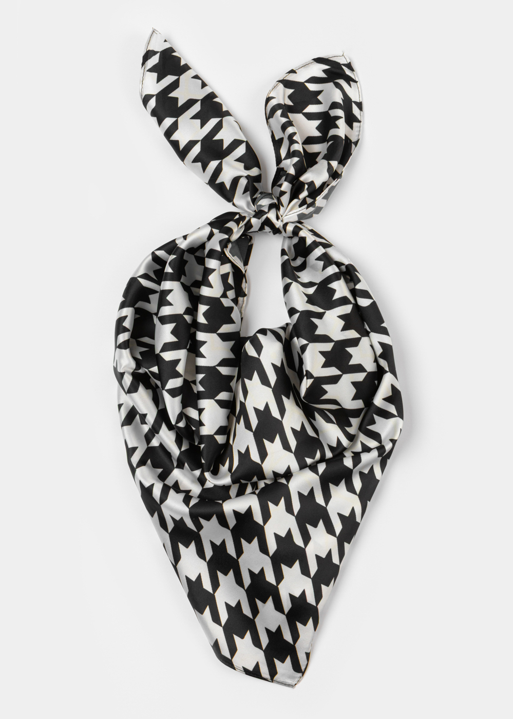 G28A6923 copy Pied De Poule Satin Scarf - Image 1