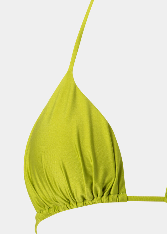 Barbados Bikini Top - Lime Dacron - Image 4