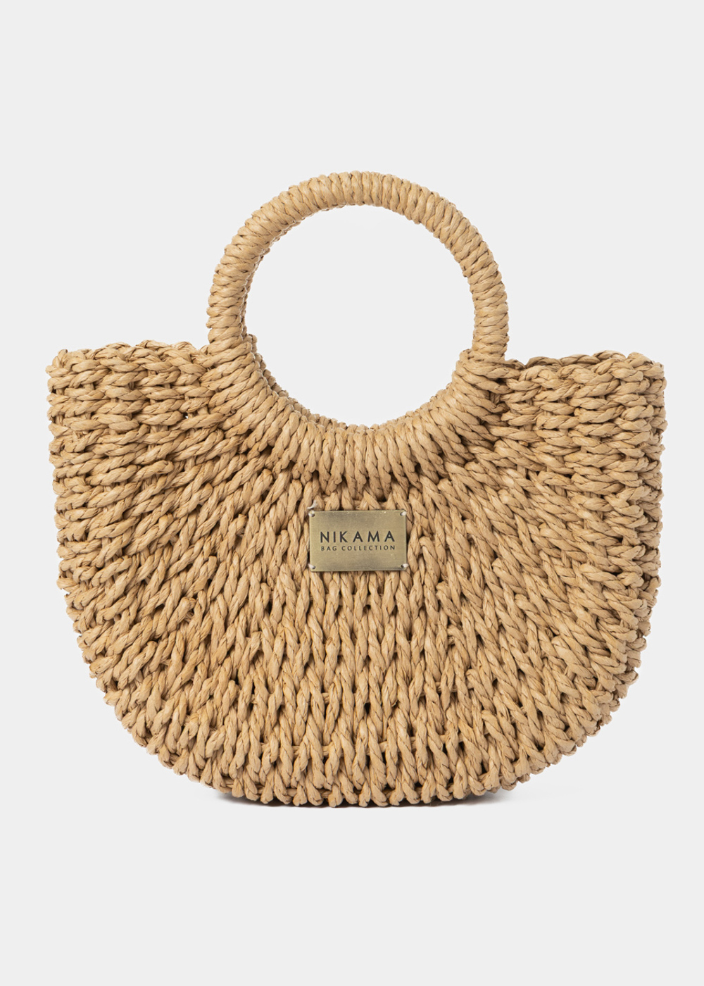 G28A7589 copy Brown Mini Knitted Bag - Image 1