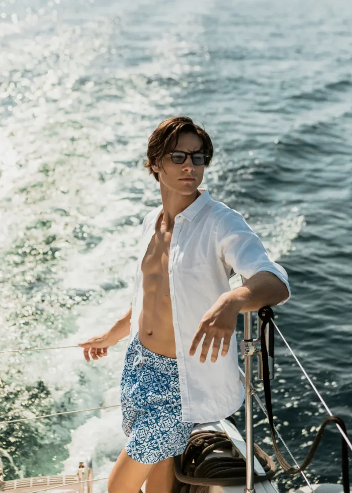 100% Linen White Shirt - Image 3