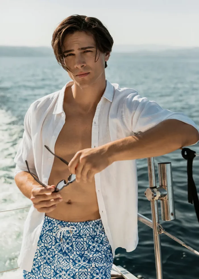 100% Linen White Shirt - Image 2