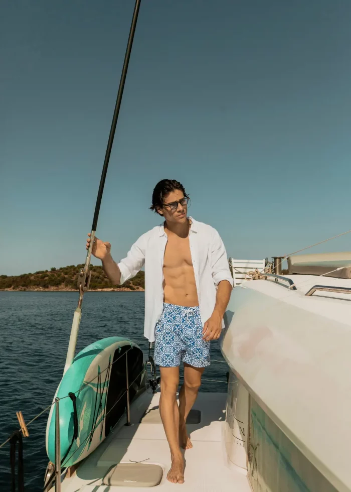 100% Linen White Shirt - Image 4