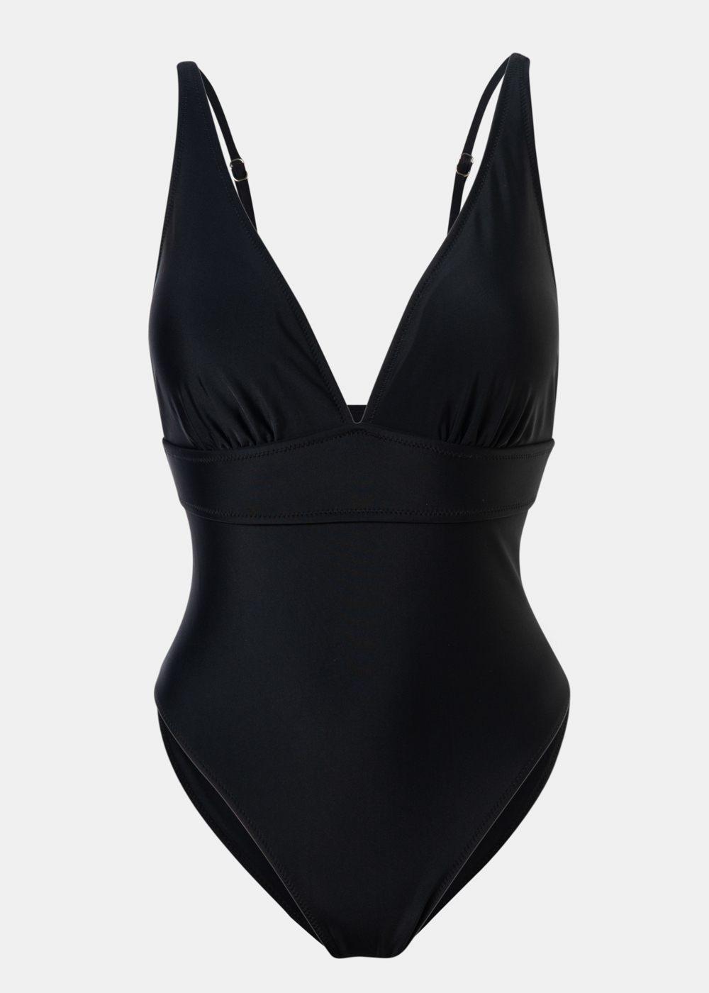 Dominica One Piece - Black Dacron Dominica One Piece - Black Dacron - Image 1