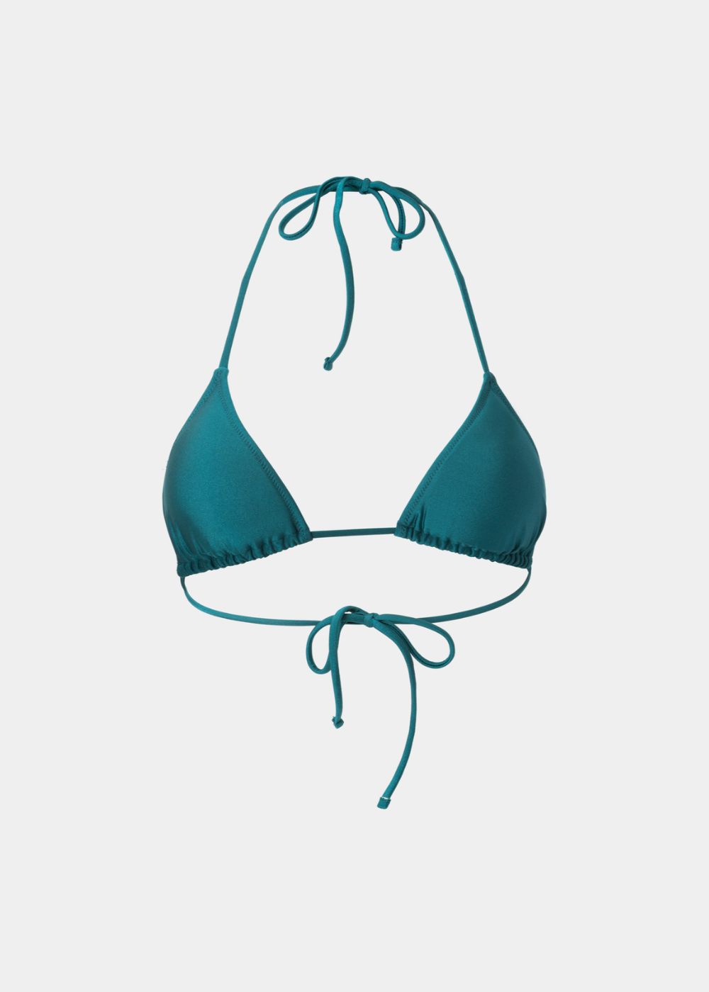 _Swimwear 26' tops6 Ibiza Bikini Top - Petrol Dacron - Image 1