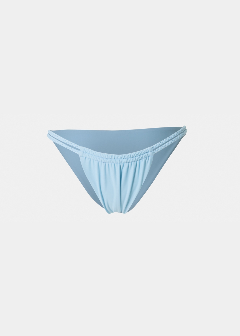 Bali Bikini Bottom - Light Blue Dacron Bali Bikini Bottom - Light Blue Dacron - Image 1