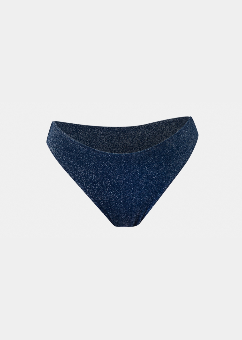 Saint Tropez Bikini Bottom - Navy Blue Shimmer Saint Tropez Bikini Bottom - Navy Blue Shimmer - Image 1