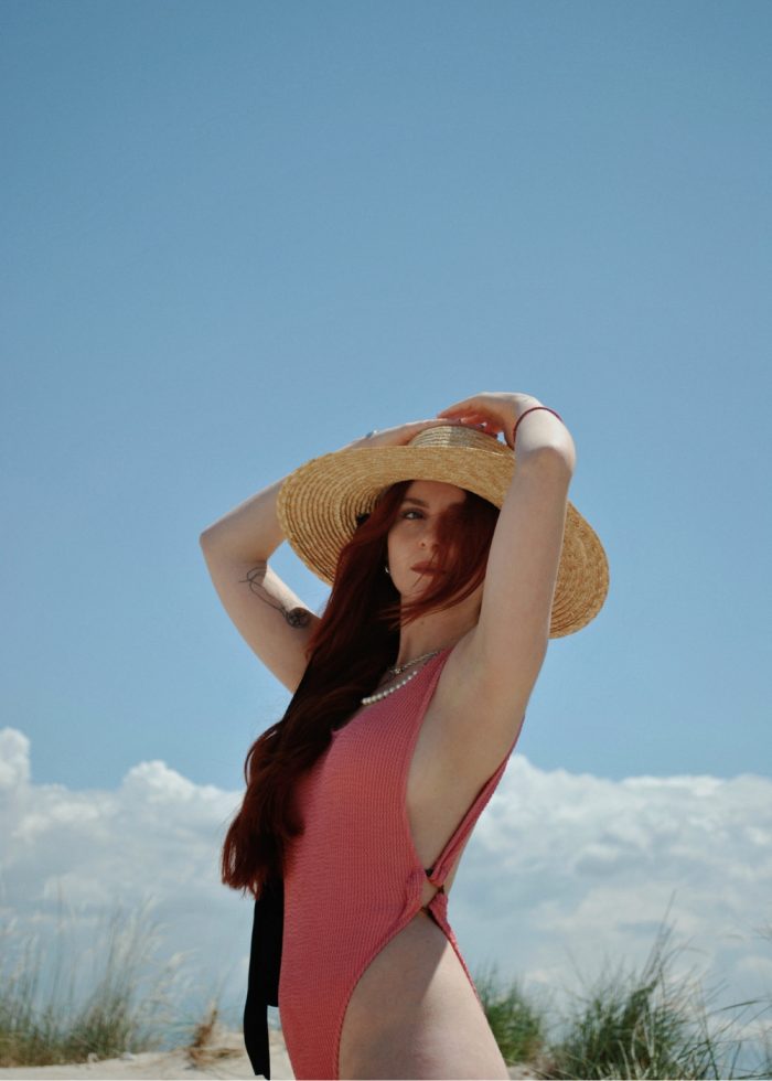 Tahiti One Piece - Pink Crinkle - Image 2