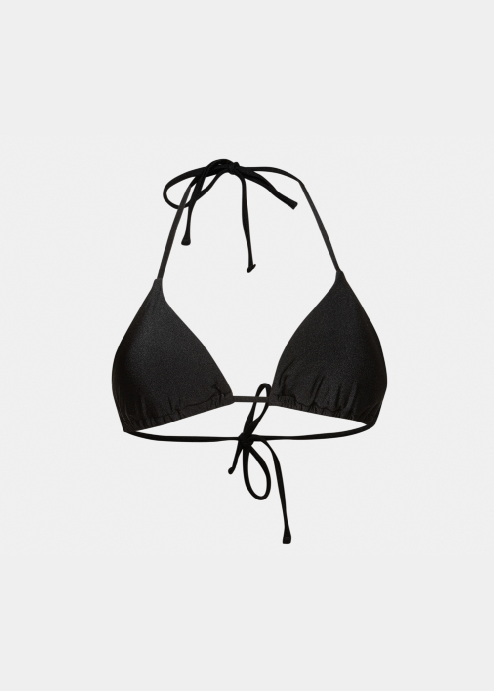 Cuba Bikini Top - Black Dacron Cuba Bikini Top - Black Dacron - Image 1