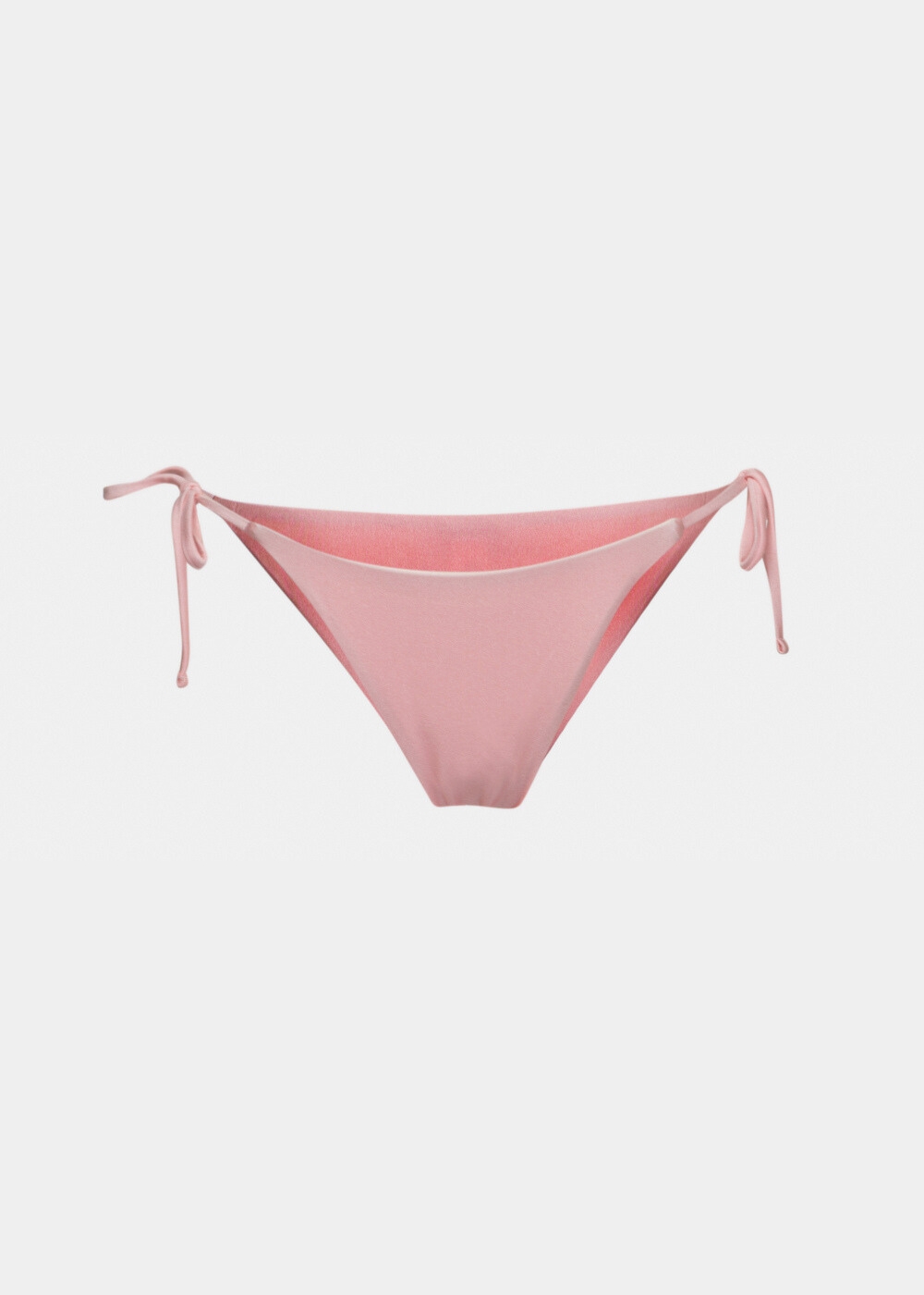 Cuba Bikini Bottom - Baby Pink Dacron Cuba Bikini Bottom - Baby Pink Dacron - Image 1