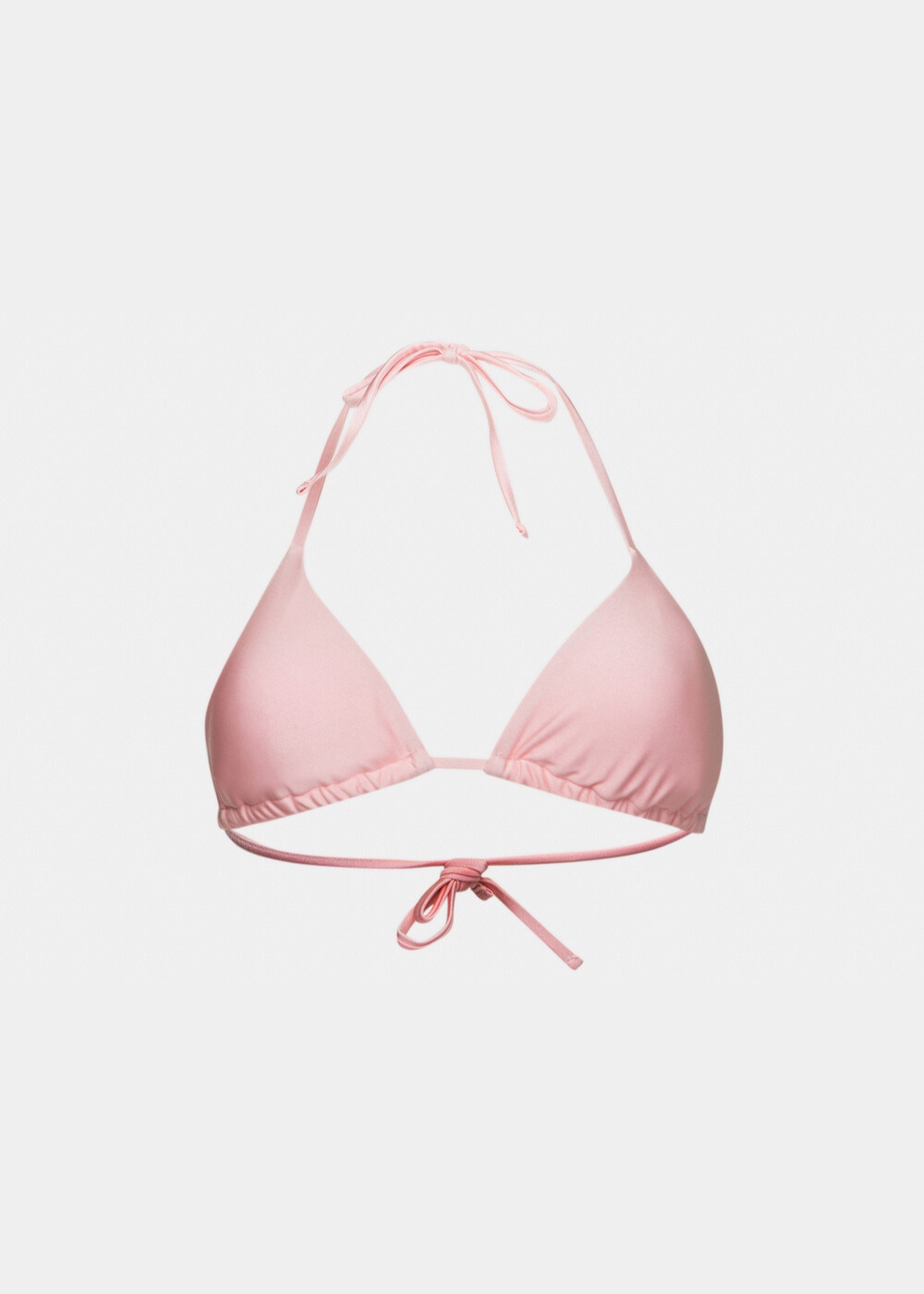 Cuba Bikini Top - Baby Pink Dacron Cuba Bikini Top - Baby Pink Dacron - Image 1
