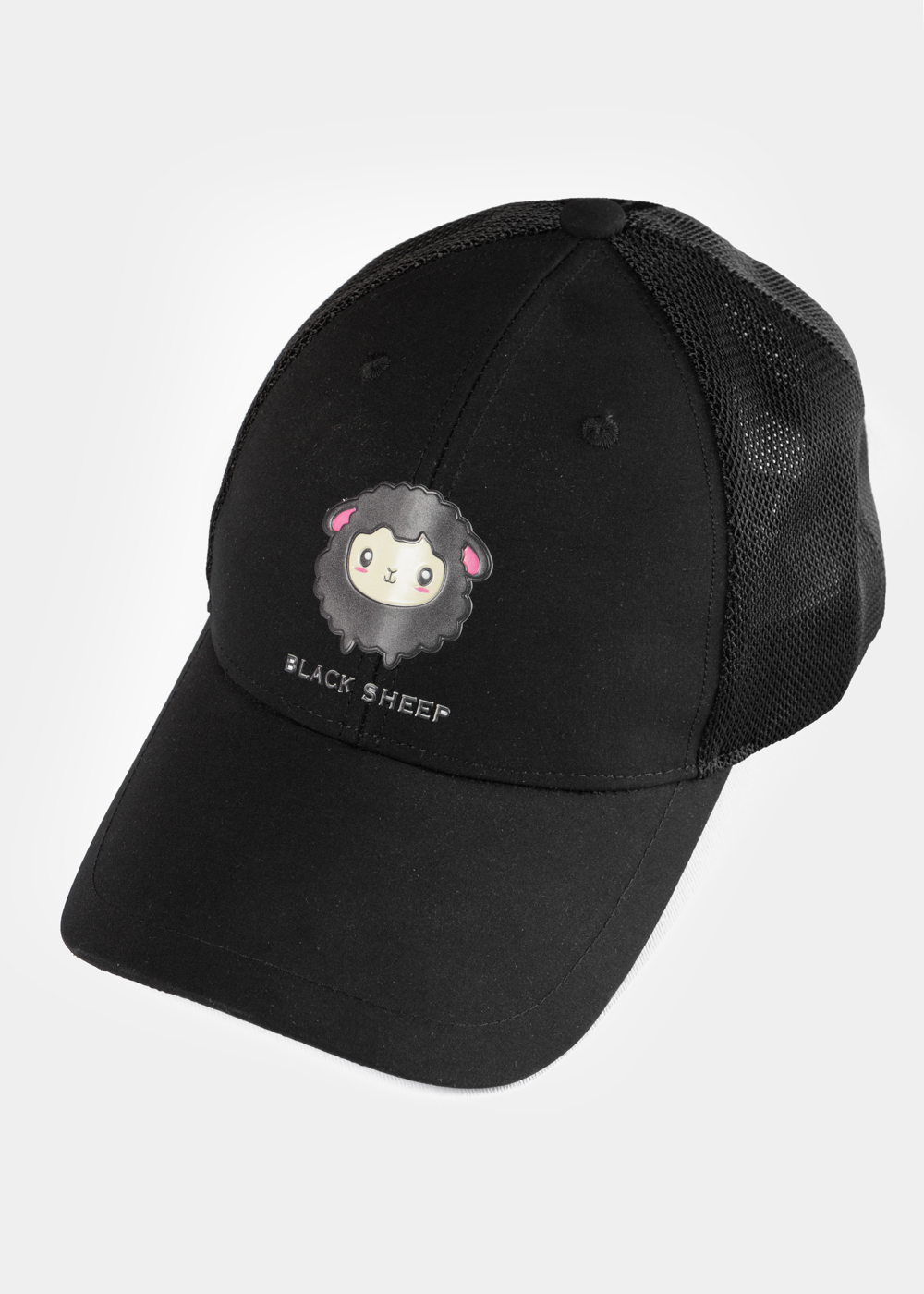 f Black Jockey w/ Black Sheep Embroidery - Image 1