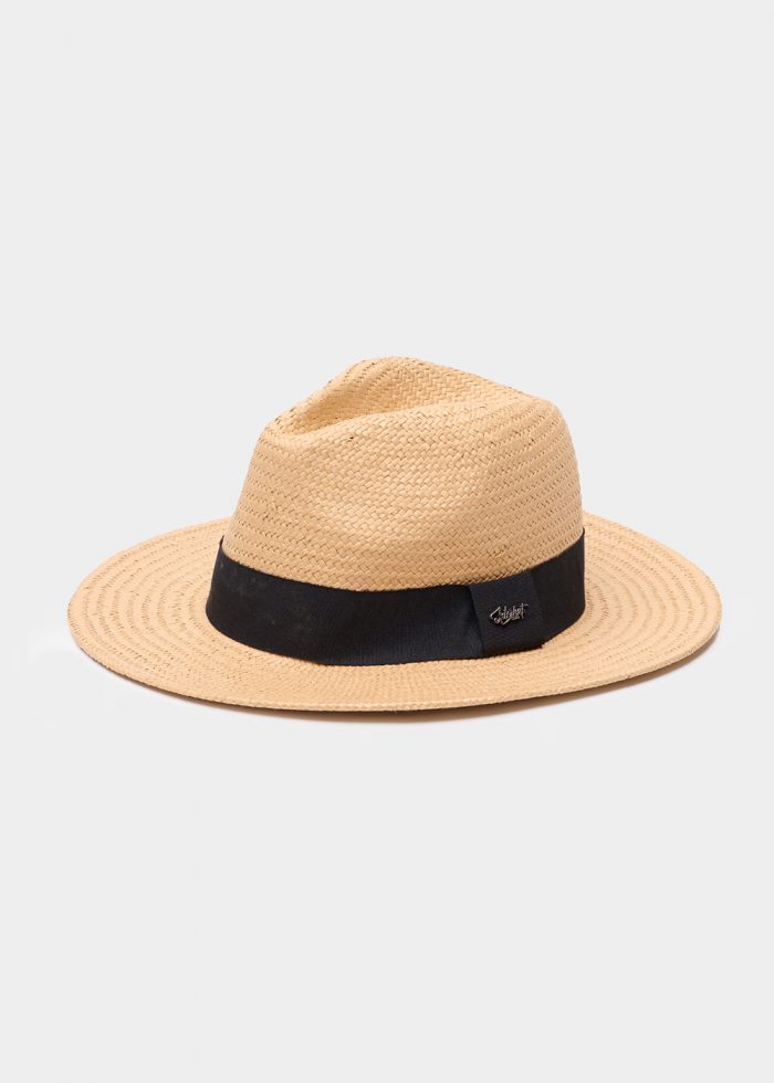 Brown Panama w/ Black Strap - Image 2