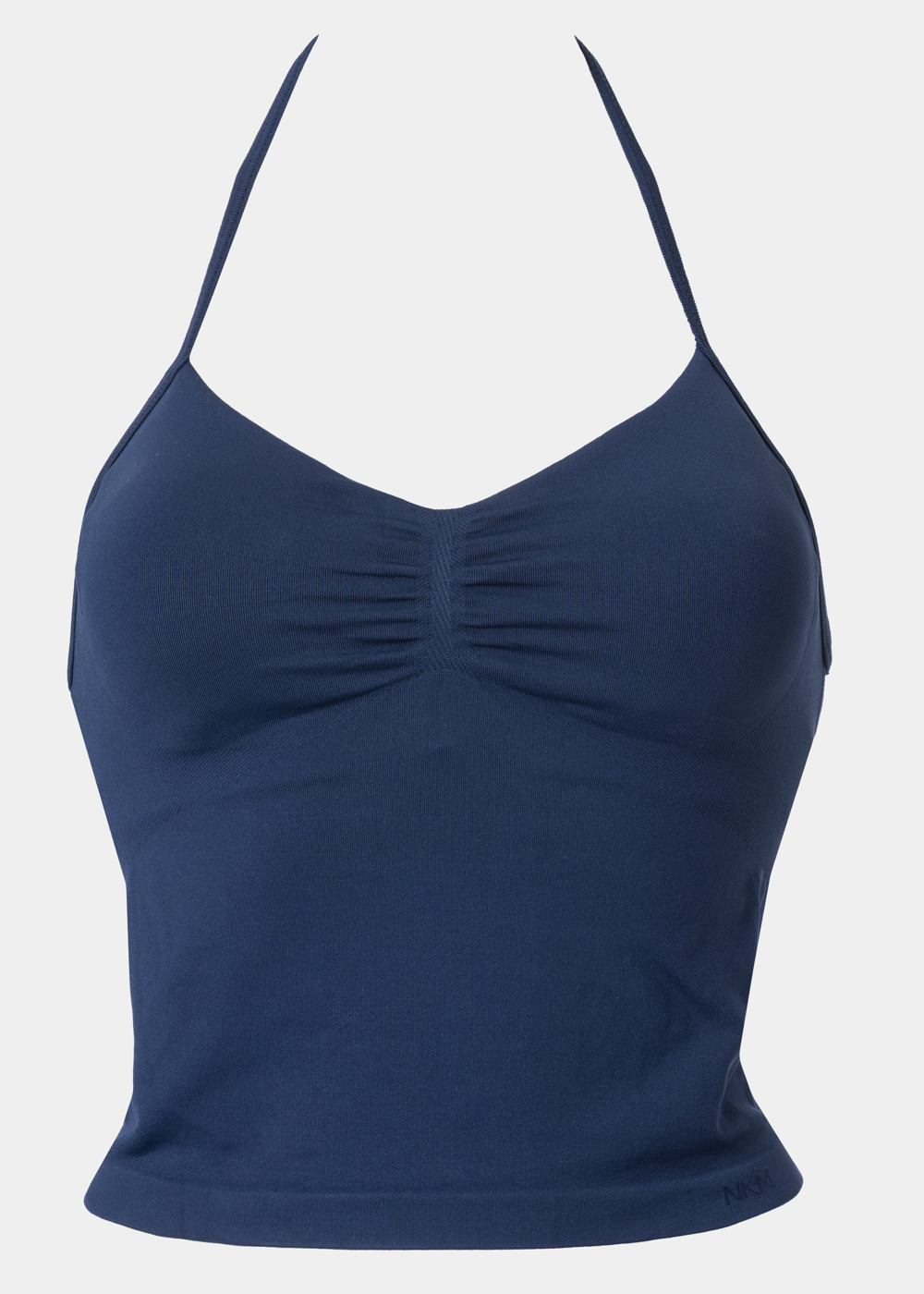 G28A0176 copy Navy Blue Seamless Halter Top - Image 1
