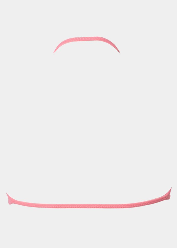 Pink Seamless Halterneck Sports Bra - Image 3