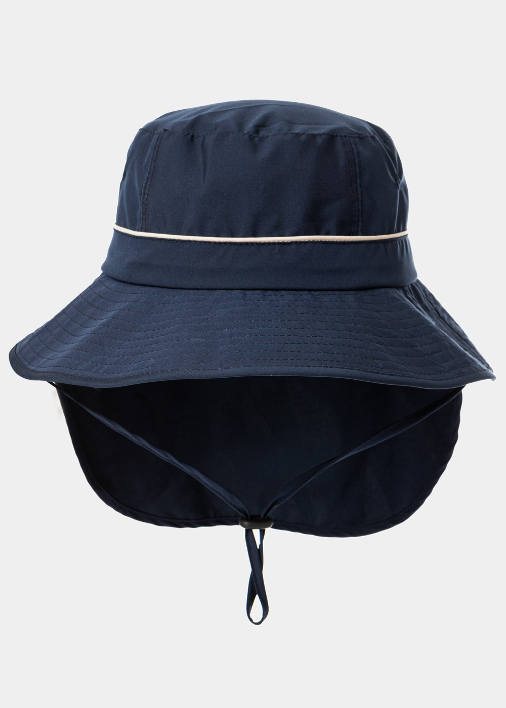 G28A5981 copy Navy Blue Active Hat w/ Hidden Neck Protector - Image 1