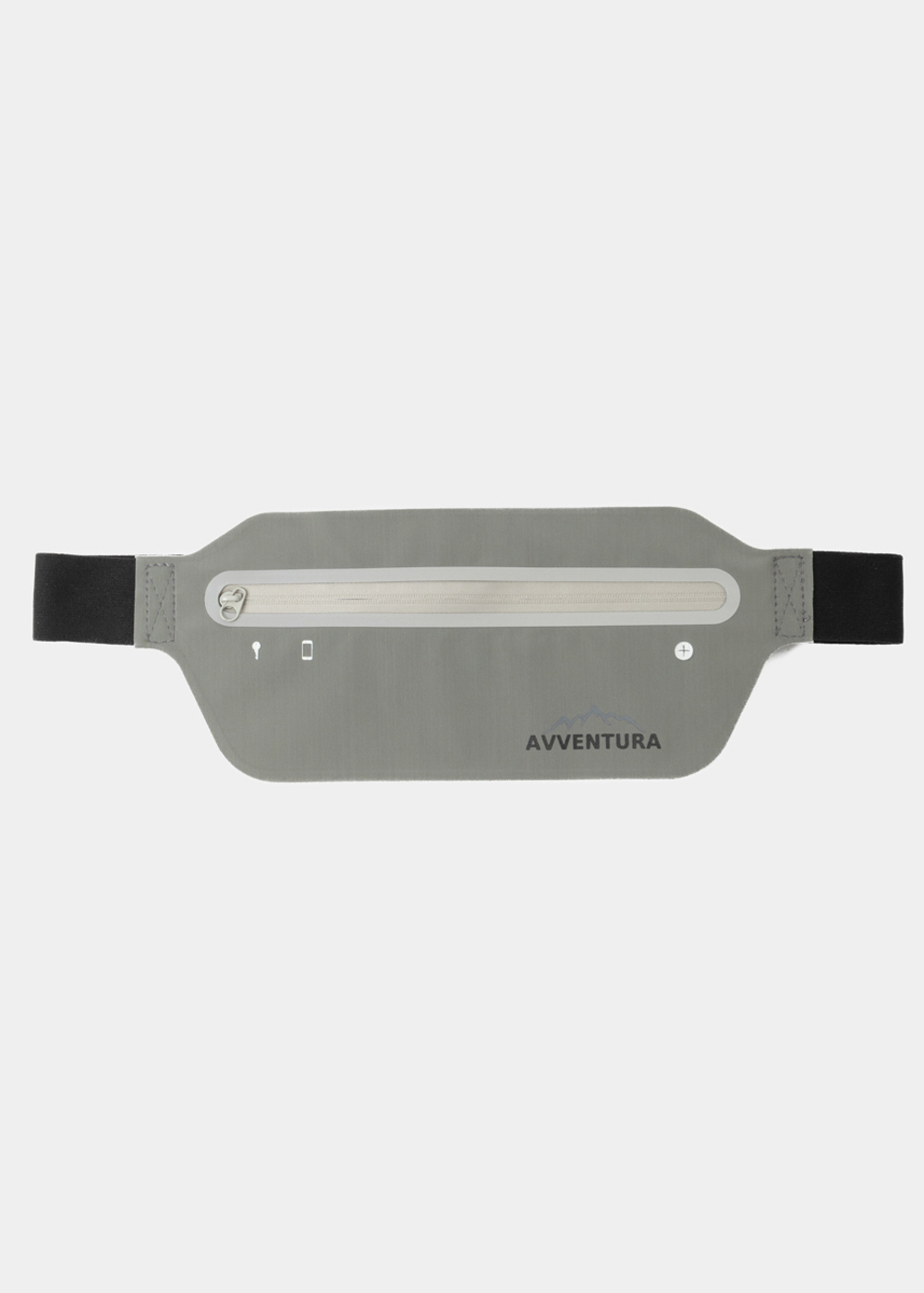 G28A6239 copy Grey Reflective Running Waist Bag - Image 1