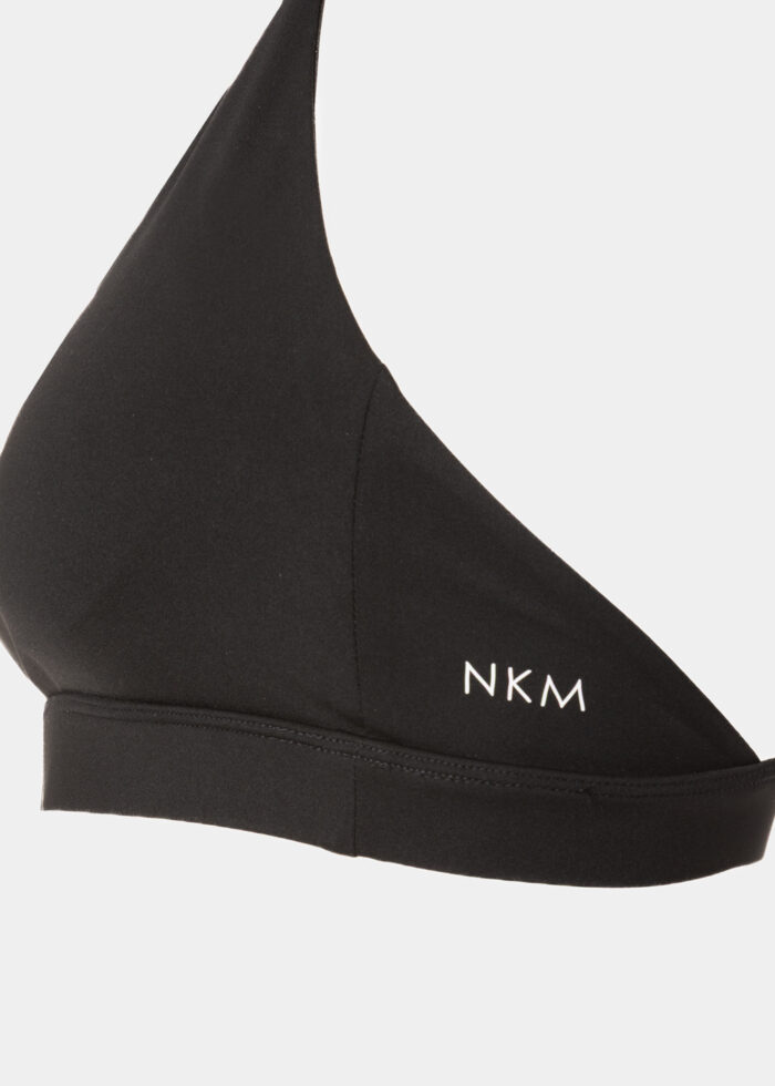 Black Cross Back Sports Bra - Image 3