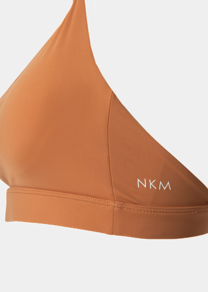 Terracotta Cross Back Sports Bra - Image 3