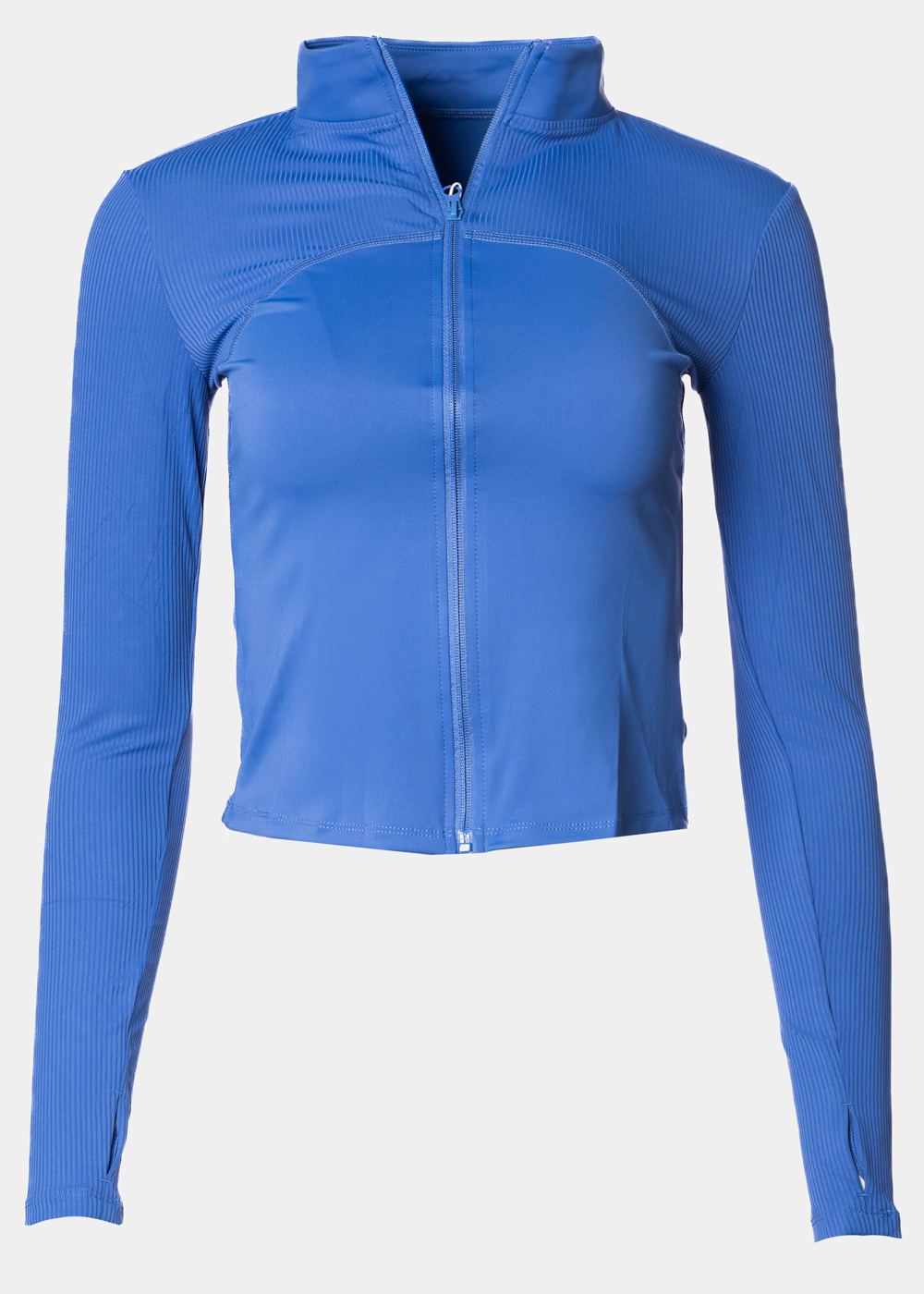 G28A7802 copy Royal Blue Ribbed Sports Jacket - Image 1